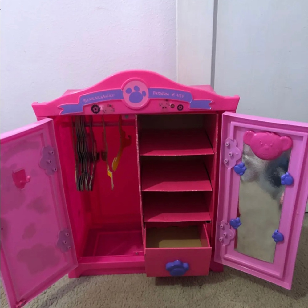 Build-a-bear  bear /closet/clothes sets/bed